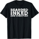Bearded Inked and Christian - Tattooed Believer with Beard T-Shirt - T-Shirt | Black
