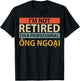 I'm A Professional Ong Ngoai | Funny Vietnamese Grandpa T-Shirt - T-Shirt | Black