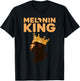 African King Design Boys African Print Melanin King T-Shirt - T-Shirt | Black