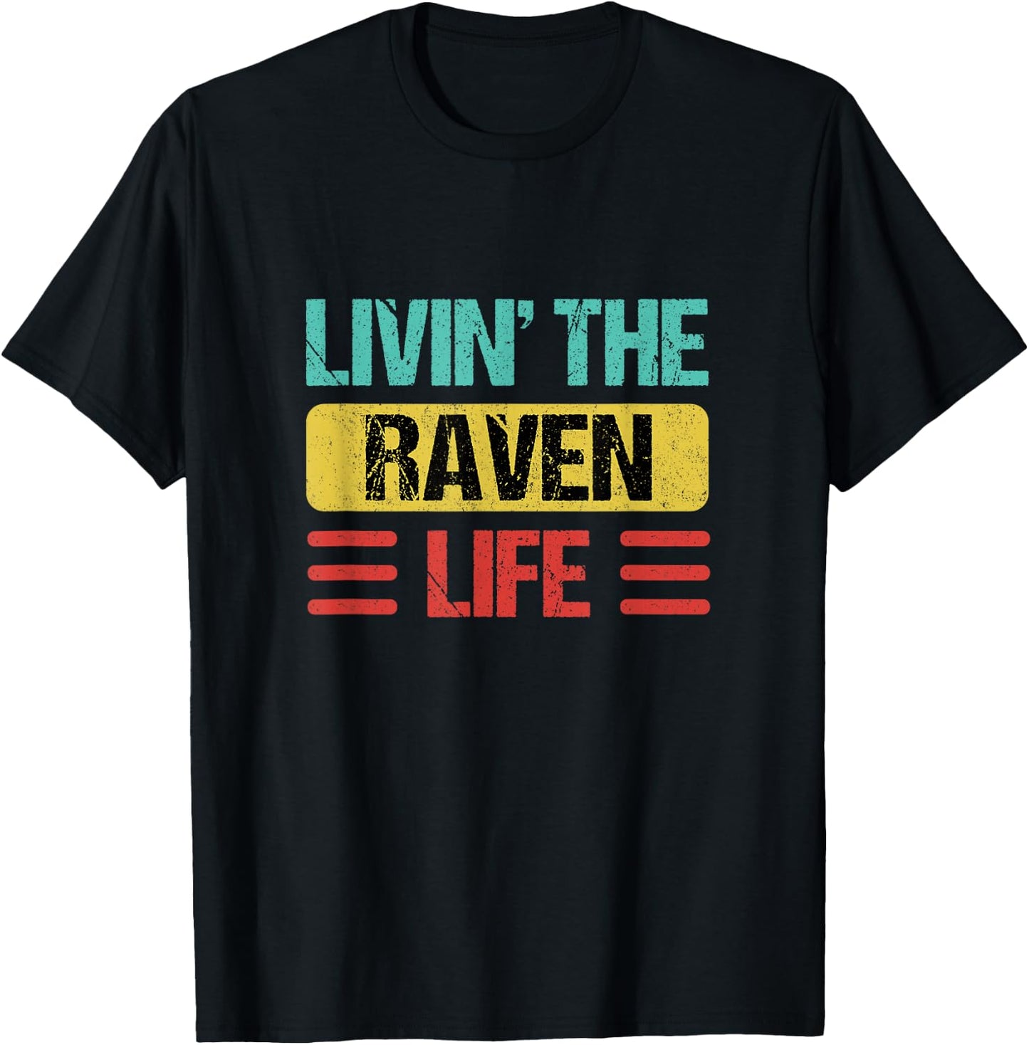 Raven Name T-Shirt - T-Shirt | Black