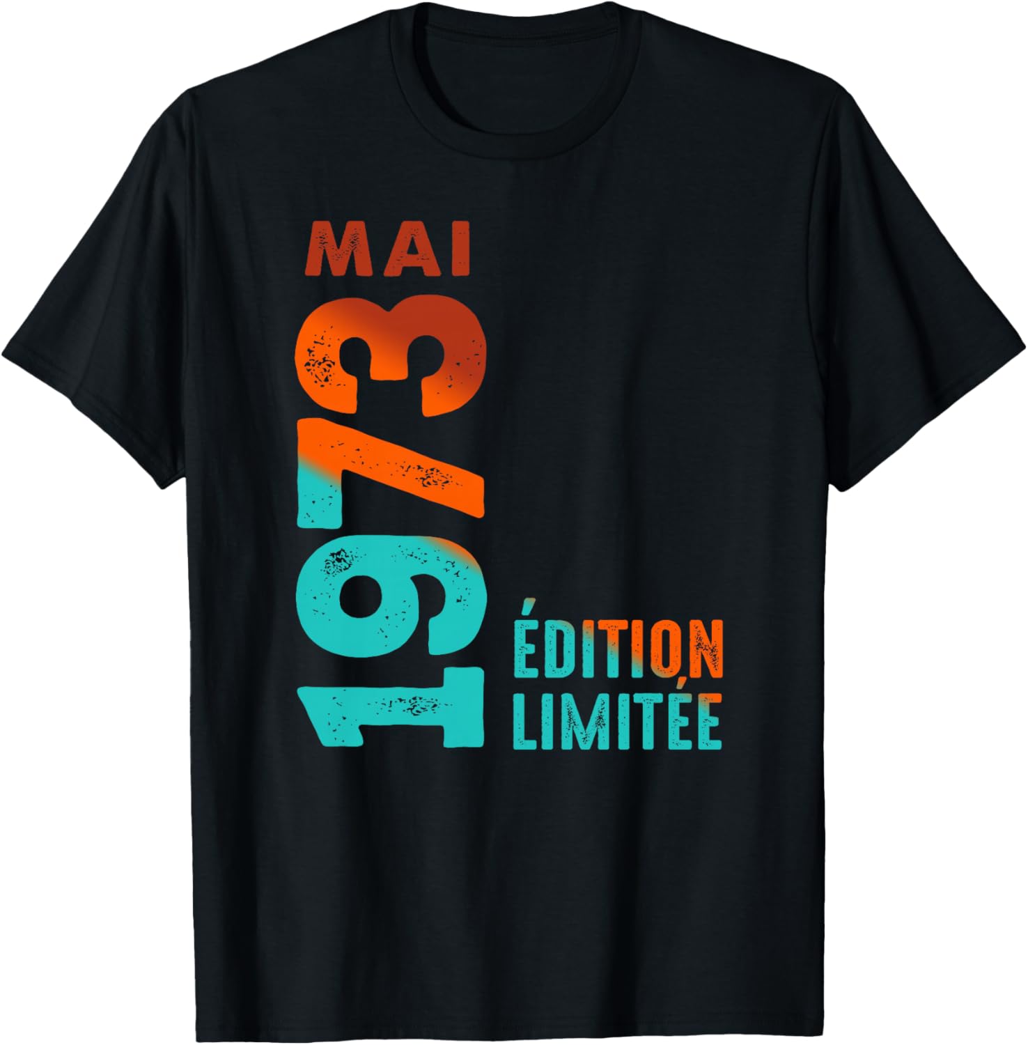 Édition Limitée Mai 1973 Birthday 1973 Haut de Gamme T-Shirt - T-Shirt | Black