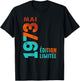 Édition Limitée Mai 1973 Birthday 1973 Haut de Gamme T-Shirt - T-Shirt | Black