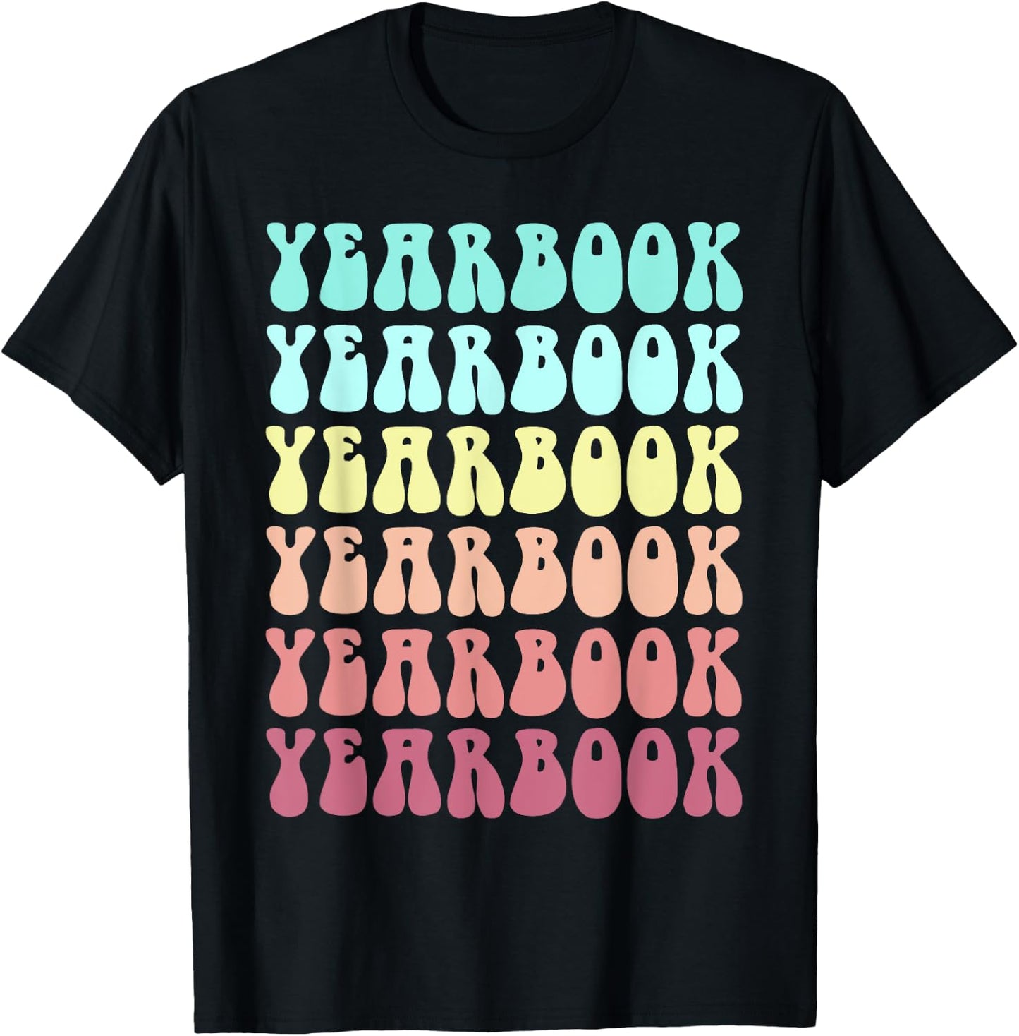 Retro YEARBOOK Team Literary Club School Publication Ninja T-Shirt - T-Shirt | Black