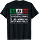 Italian Dad Noun Funny Italy Heritage T-Shirt - T-Shirt | Black