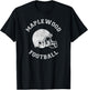 Maplewood Football Distressed 1980's Retro P.E.Dept Style T-Shirt - T-Shirt | Black