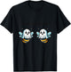 Ghost Bees Saying Boo Funny Halloween Costume Women Gifts T-Shirt - T-Shirt | Black