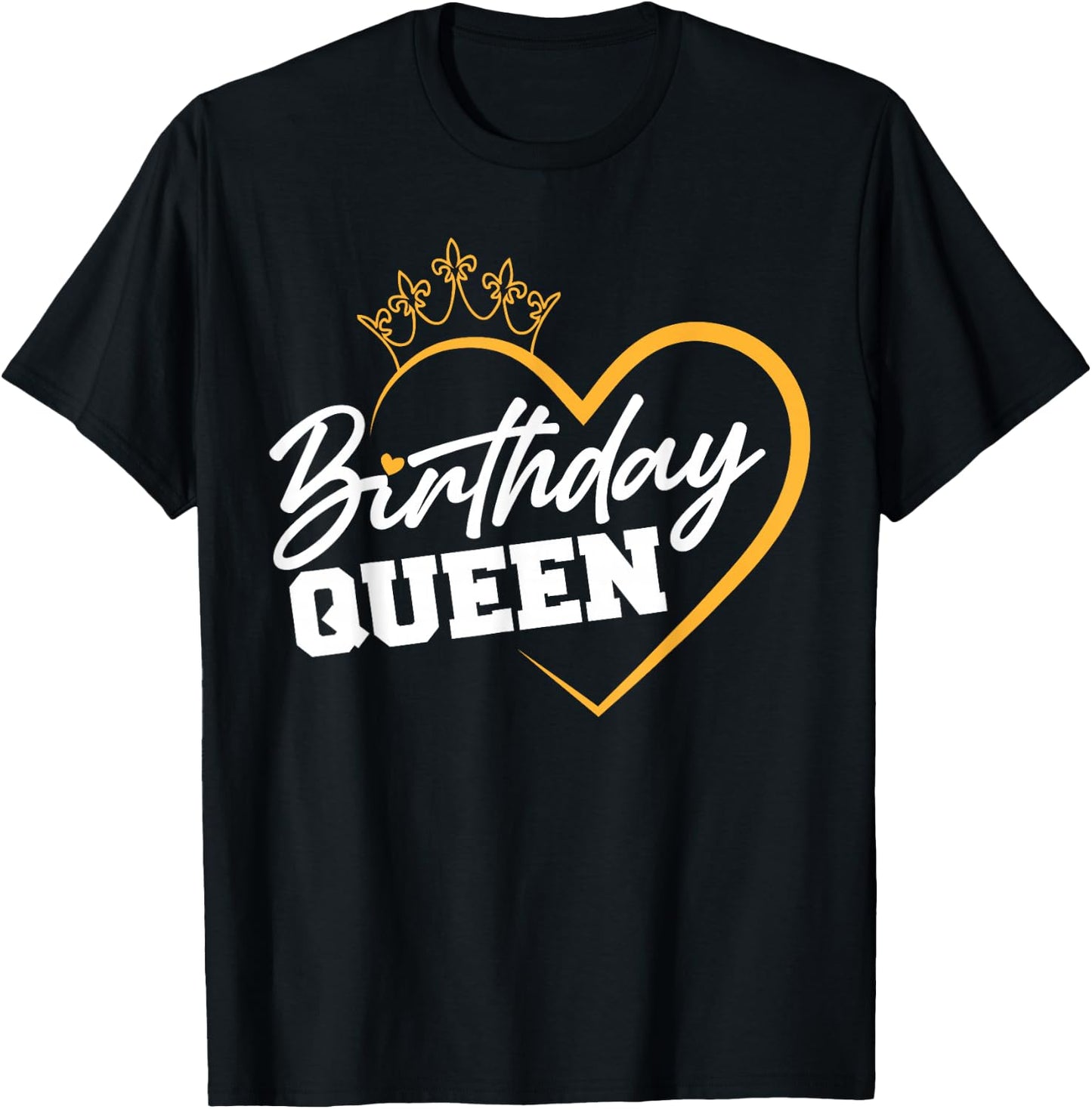 Birthday Queen T-Shirt - T-Shirt | Black