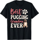 Best Pugging Grandma Ever Pug Grandma Pug Grandmother T-Shirt - T-Shirt | Black
