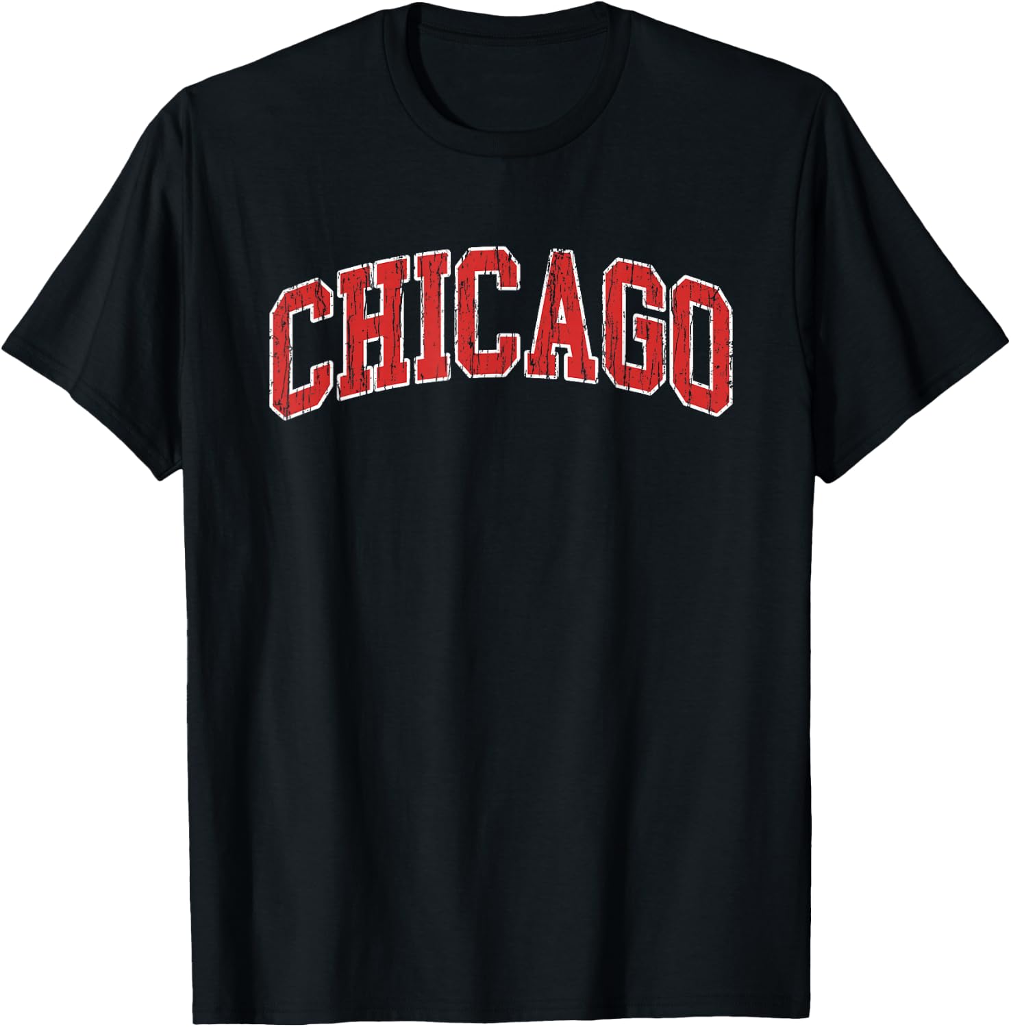 Chicago Vintage Gifts Women Boys Girls Kids T-Shirt - T-Shirt | Black