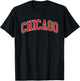 Chicago Vintage Gifts Women Boys Girls Kids T-Shirt - T-Shirt | Black