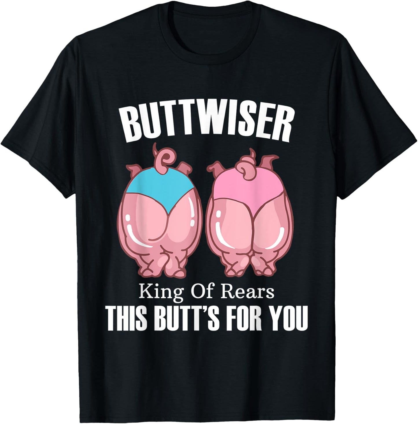 Buttwiser Funny BBQ T-Shirt - T-Shirt | Black