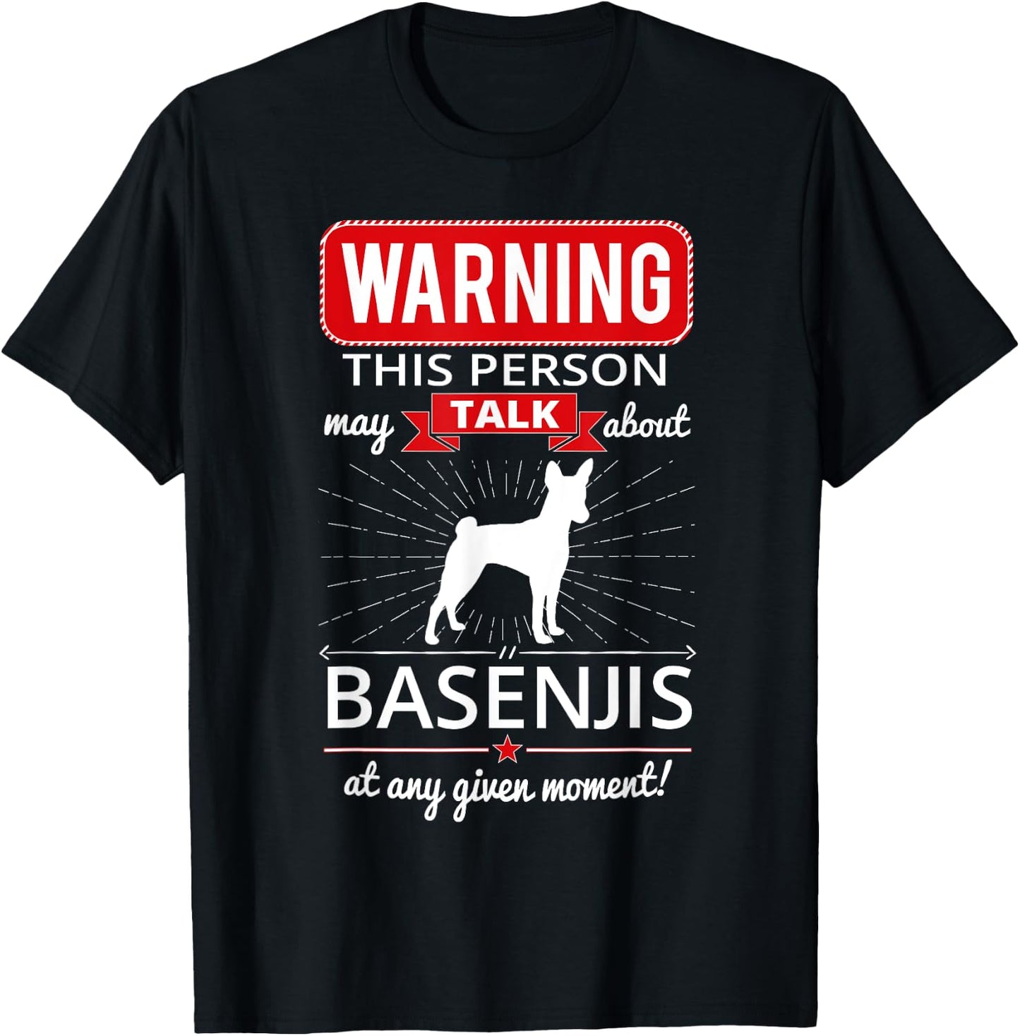 Basenji Dog Breed Women Girls Kids T-Shirt - T-Shirt | Black