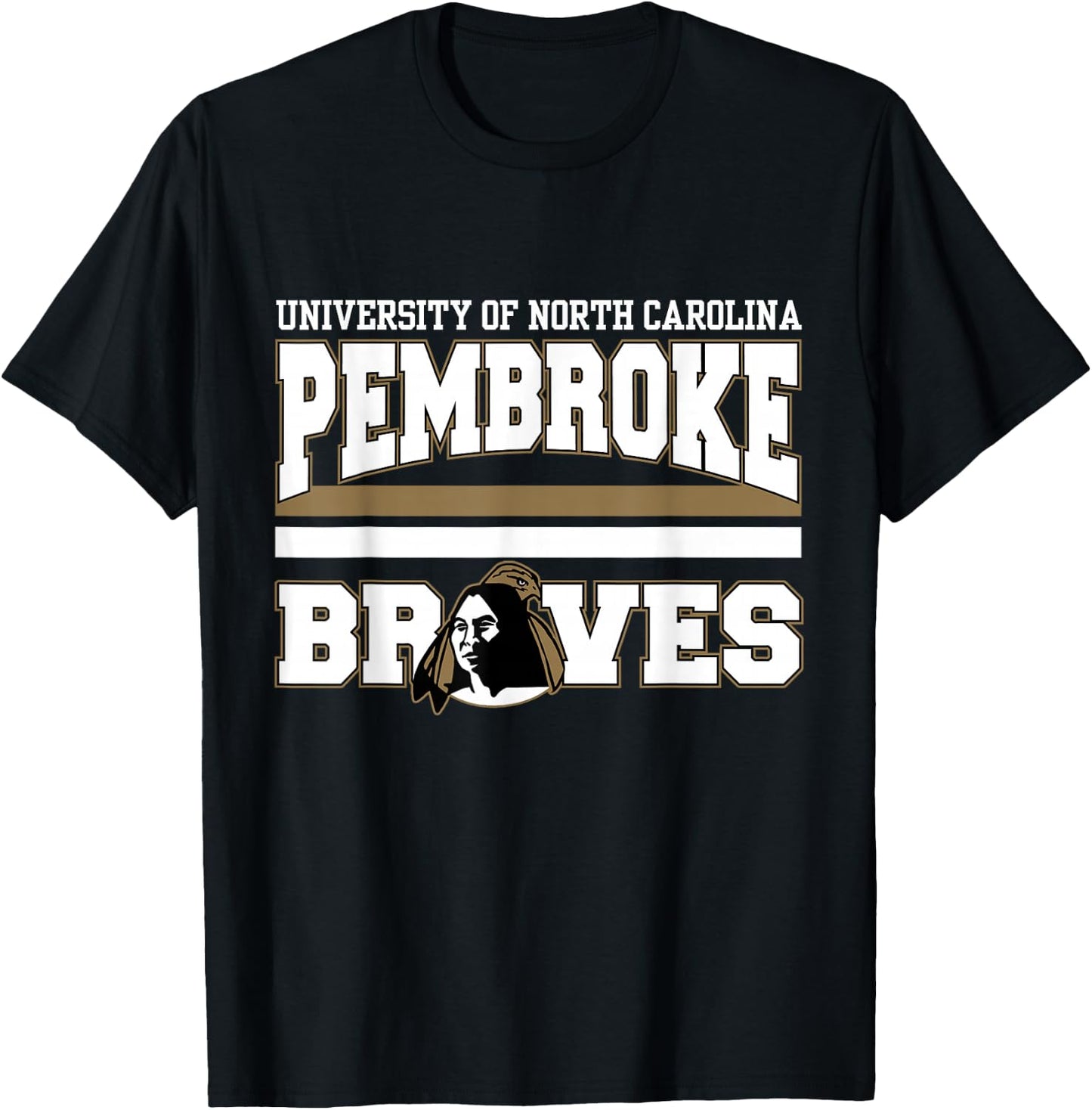North Carolina at Pembroke | NCAA University | VNPUNCP301 T-Shirt - T-Shirt | Black