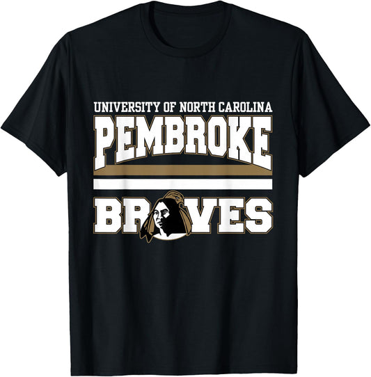 North Carolina at Pembroke | NCAA University | VNPUNCP301 T-Shirt - T-Shirt | Black