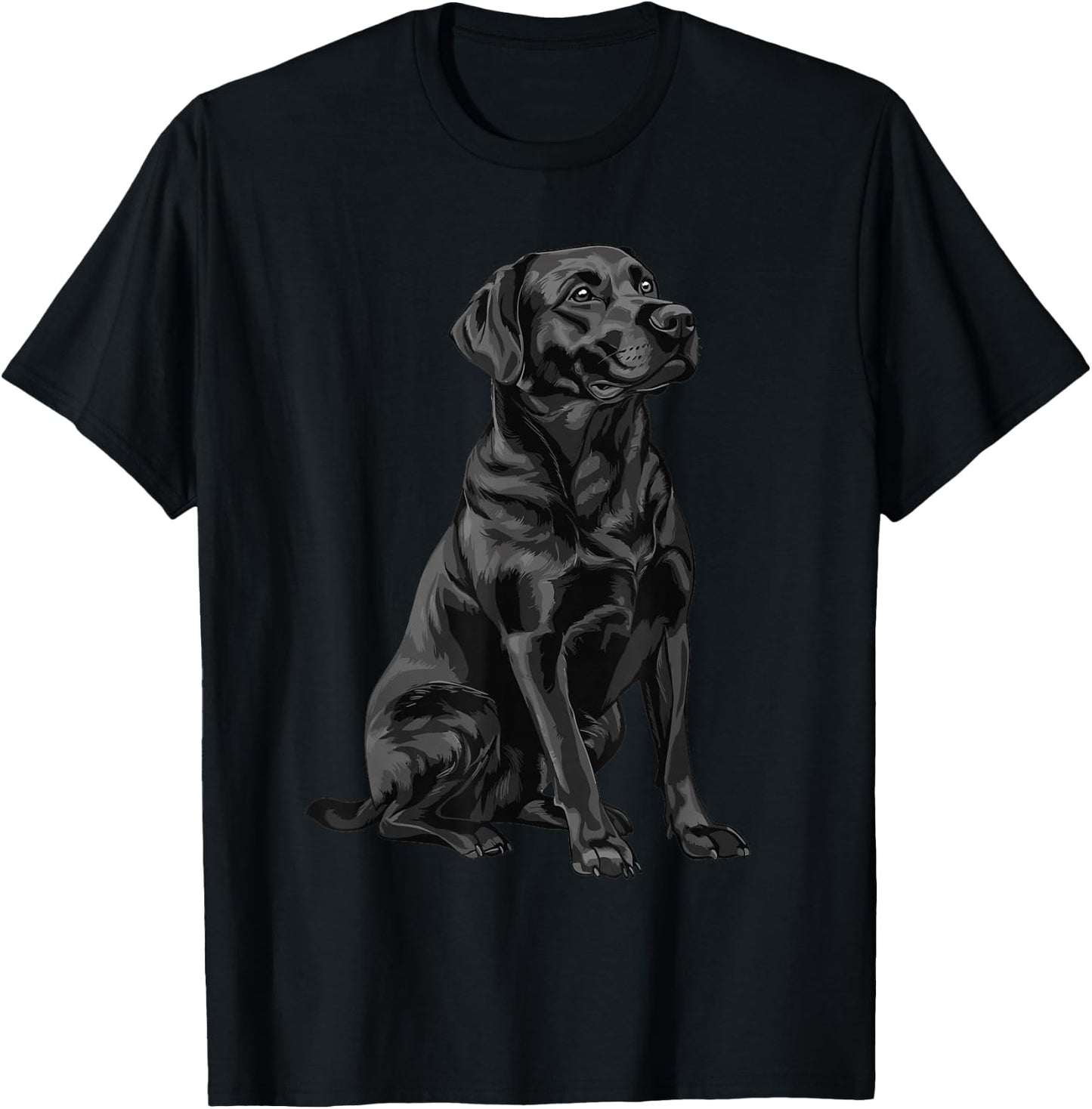 Black Labrador Retriever T-Shirt - T-Shirt | Black