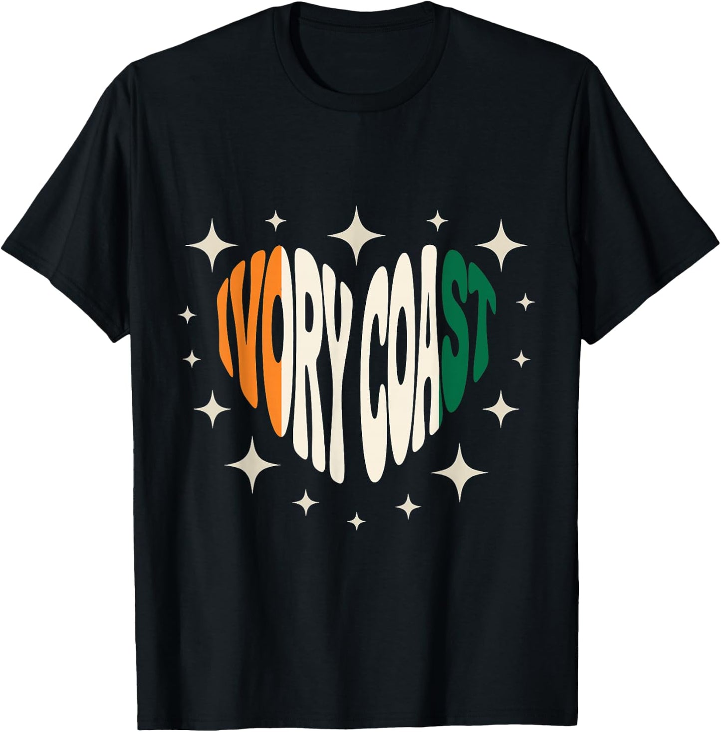 Ivory Coast Roots Ivorian Flag Cote D'Ivoire T-Shirt - T-Shirt | Black