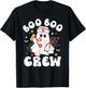 Nurse Halloween Shirts Boo Boo Crew Ghost Nurse T-Shirt - T-Shirt | Black
