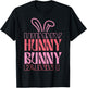 Easter Hunny Bunny Cute Women Girls Kids Toddler Teens Youth T-Shirt - T-Shirt | Black