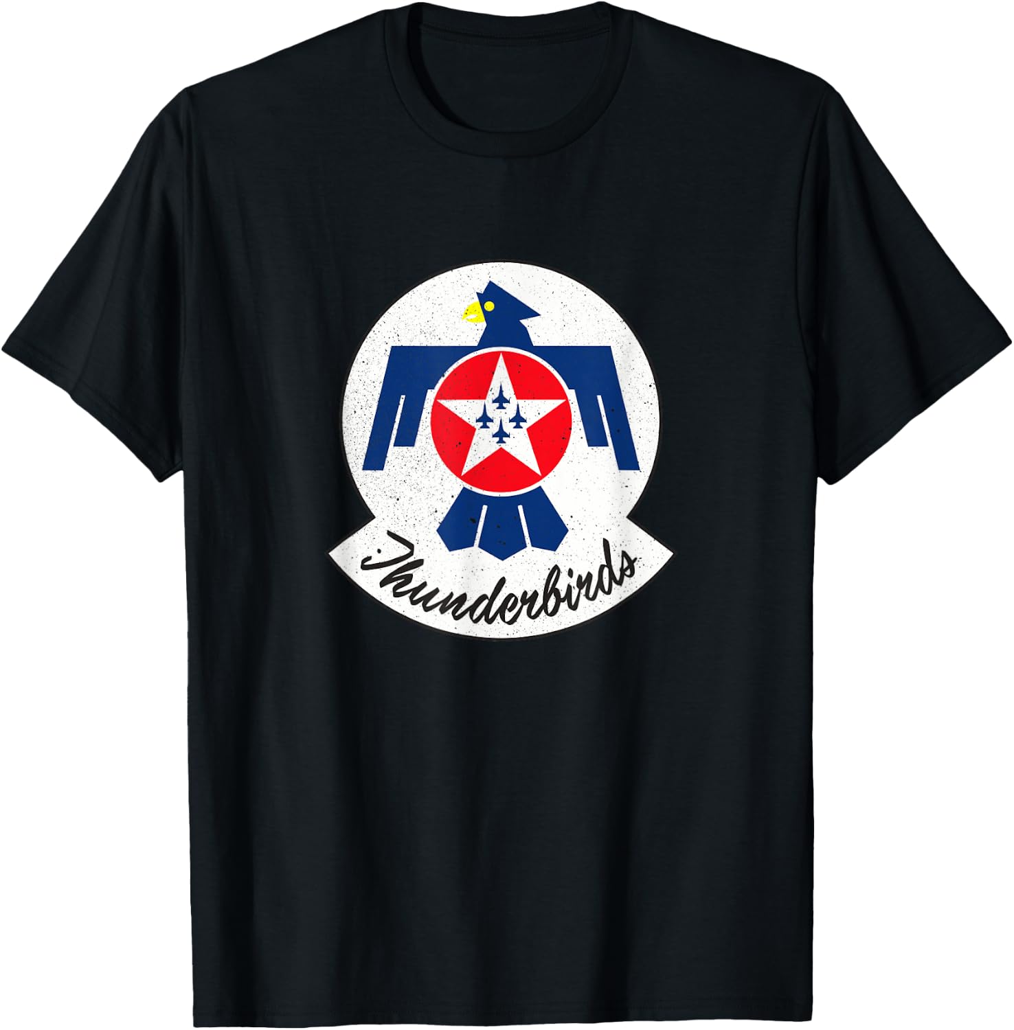 USAF Thunderbirds Air Force 57th Wing Vintage Retro Gift T-Shirt - T-Shirt | Black