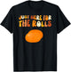 I'm Just Here For The Dinner Rolls Kids Thanksgiving Food T-Shirt - T-Shirt | Black