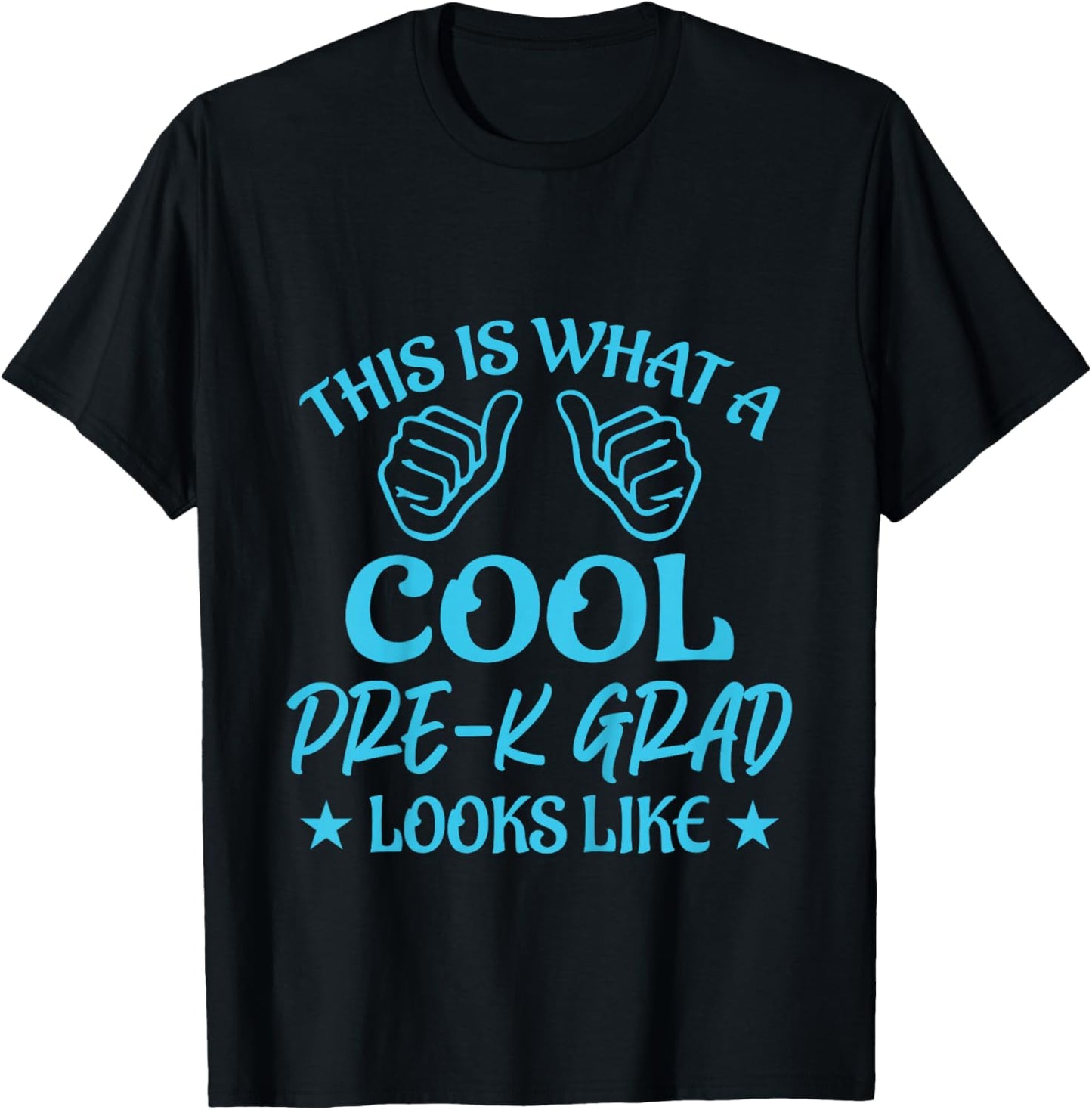 Kids Pre-K Grad 2025 Preschool Prek Graduation T-Shirt - T-Shirt | Black