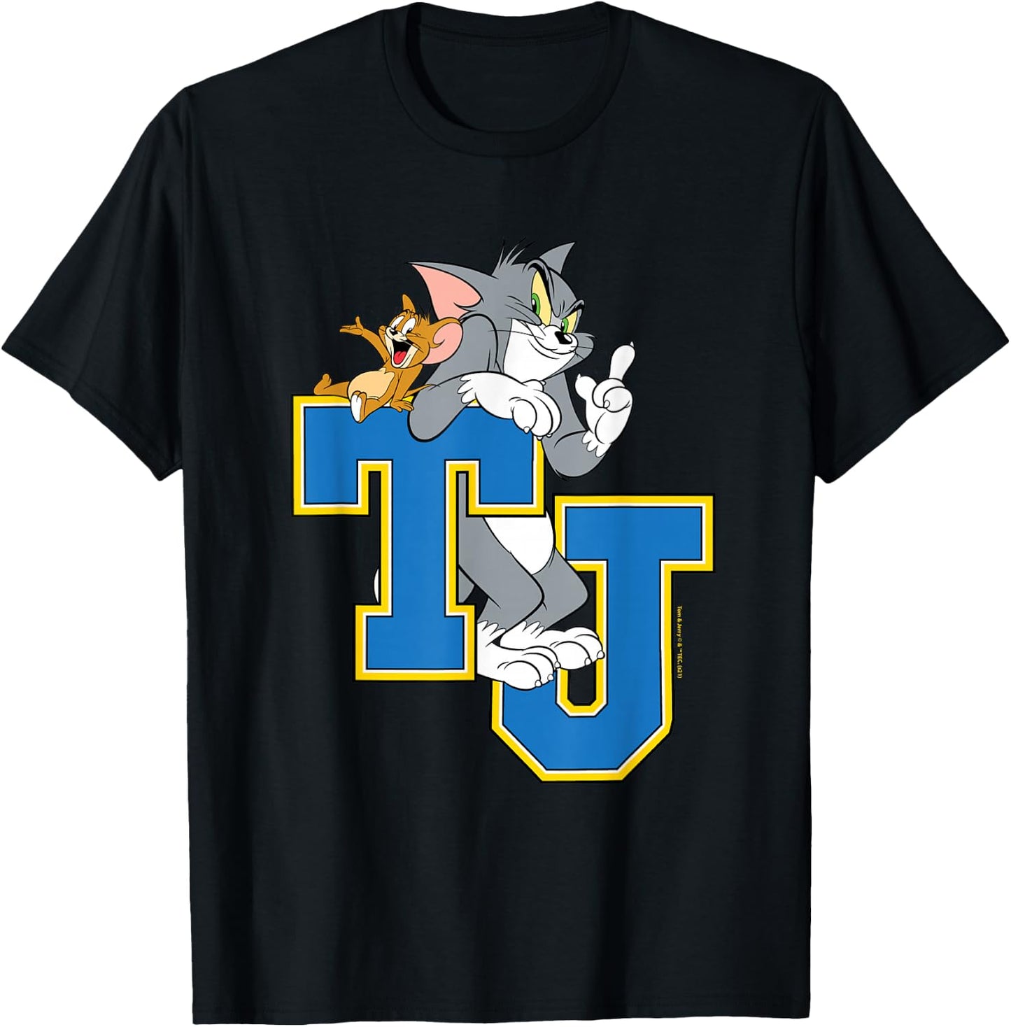 Tom and Jerry TJ T-Shirt - T-Shirt | Black