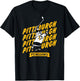 Pittsburgh Penguins Graffiti Black Officially Licensed T-Shirt - T-Shirt | Black