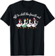 Off to Chill The Fourth Out Funny Goose USA 4th of July T-Shirt - T-Shirt | Black