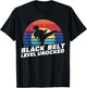 Black Belt Level Unlocked T-Shirt - T-Shirt | Black
