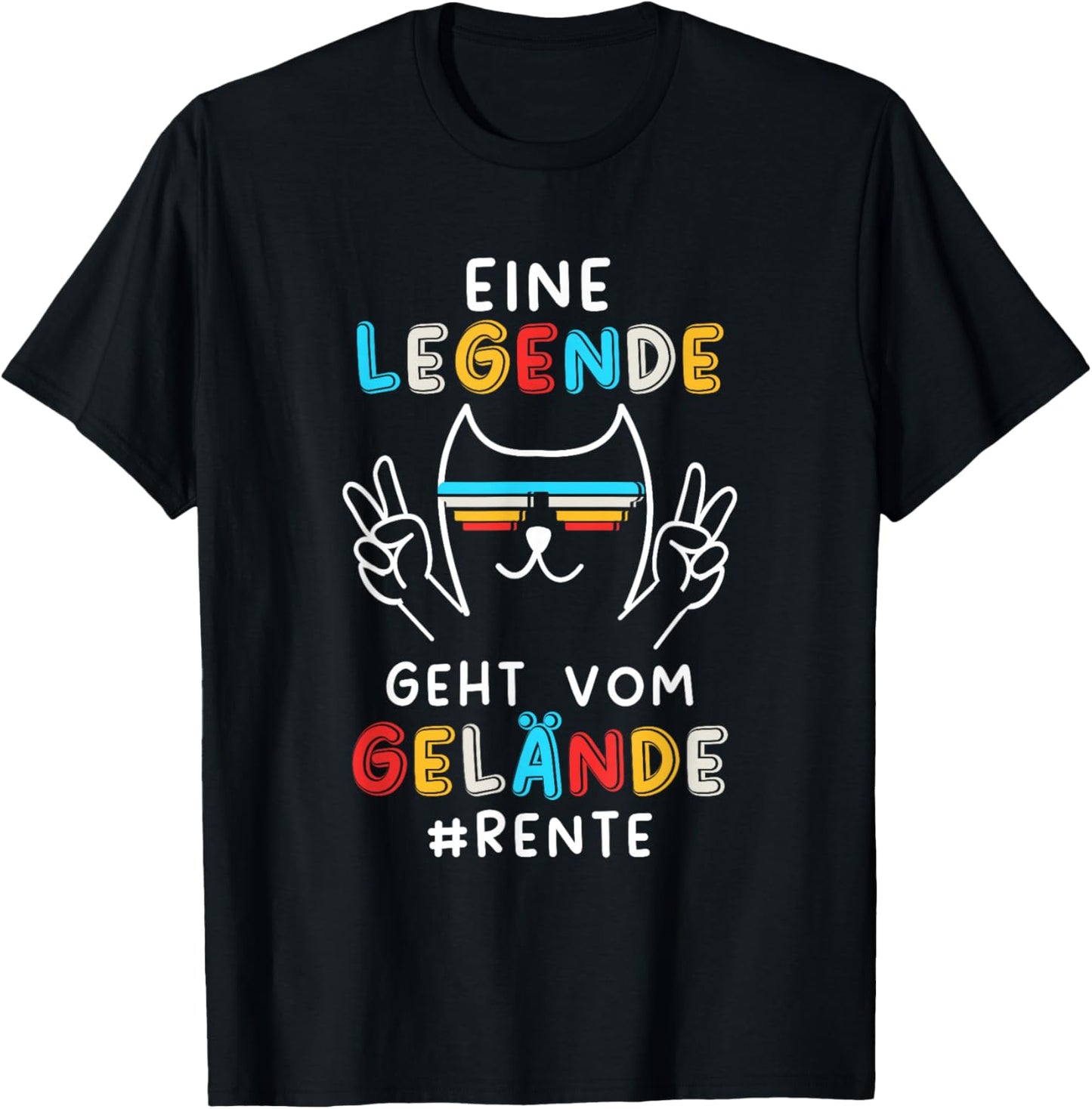 A Legend Goes From Terrain Retirement 2024 , black T-Shirt - T-Shirt | Black