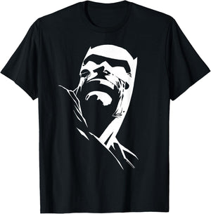 Batman Dark Knight Head T-Shirt - T-Shirt | Black