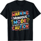 MONIQUE Personalized Name Cute Custom Monique Name T-Shirt - T-Shirt | Black