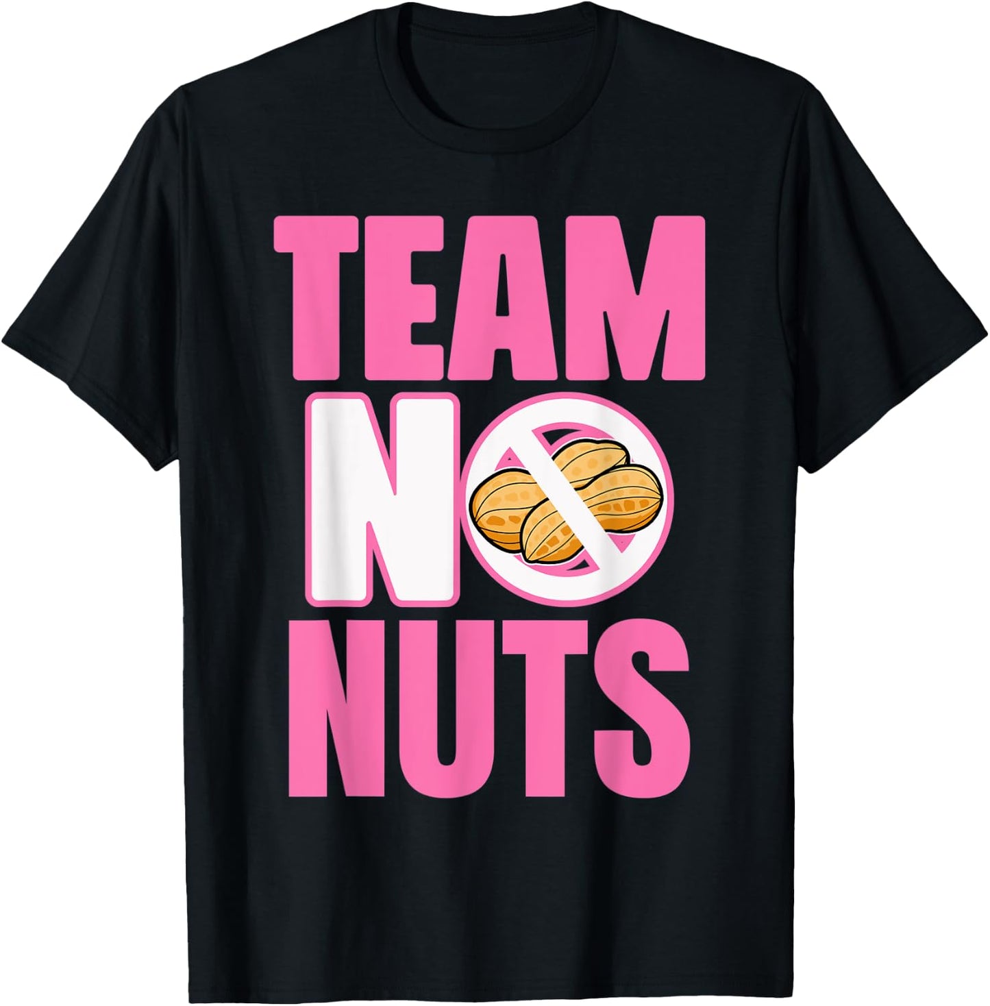 Gender Reveal Team Girl Lustiges „No Nuts“ -Match Party T-Shirt - T-Shirt | Black