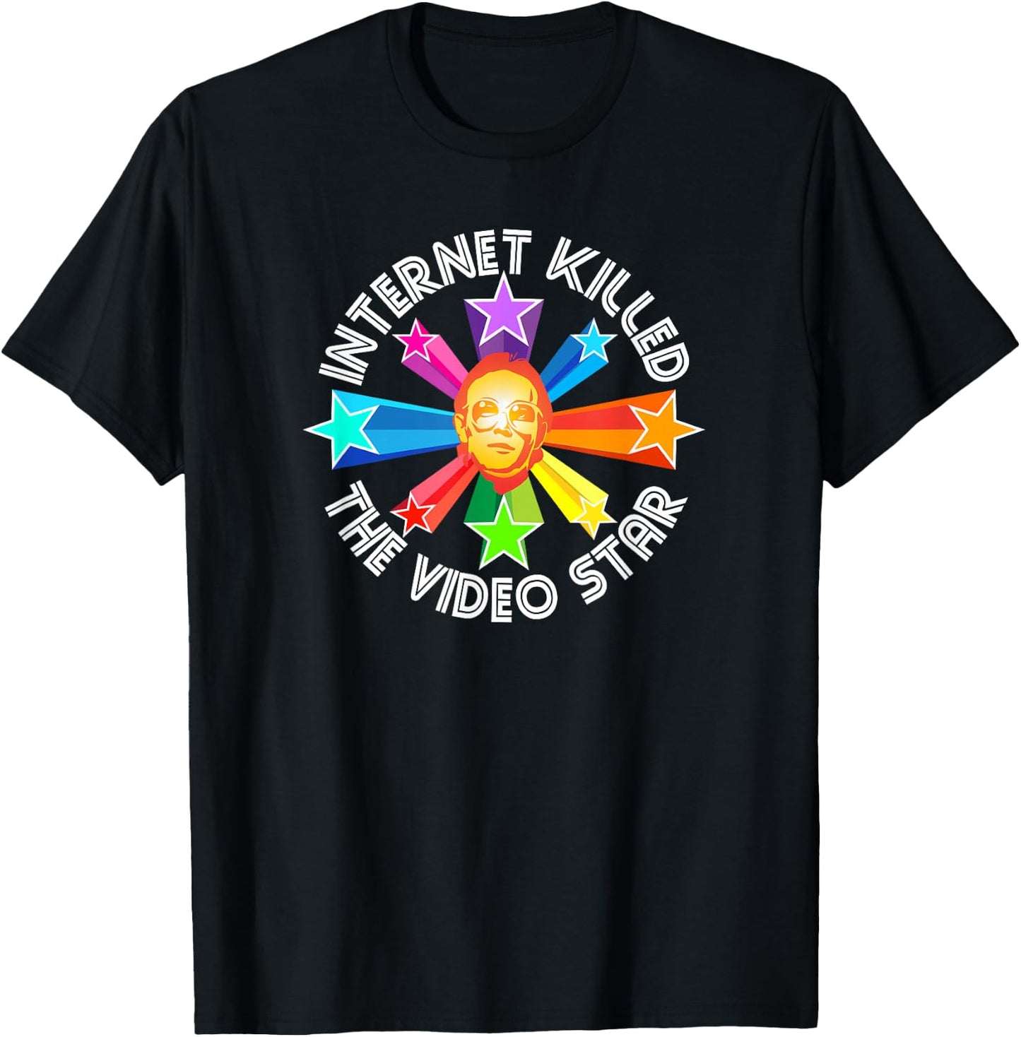 Internet Killed the Video Star T-Shirt - T-Shirt | Black
