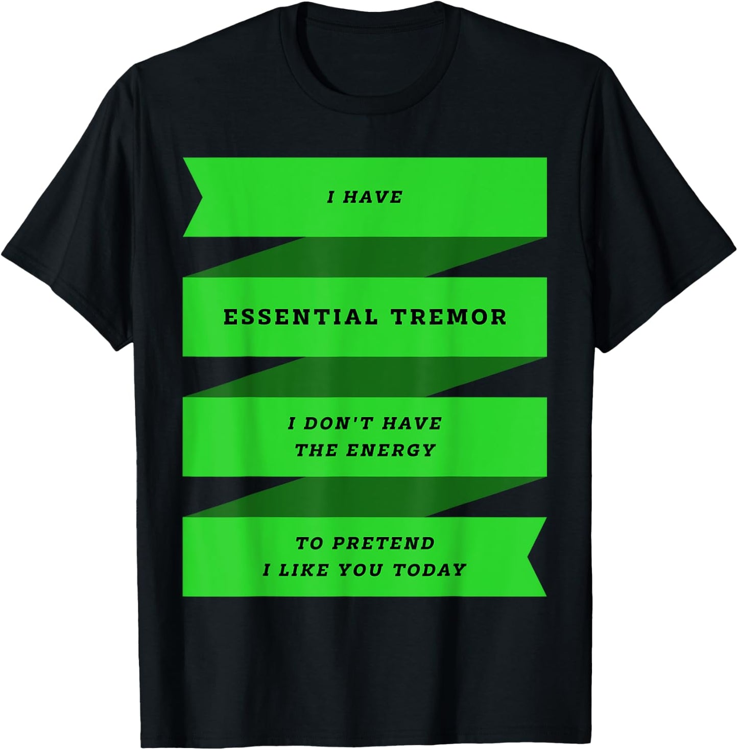 Ich habe Essential Tremor T-Shirt - T-Shirt | Black