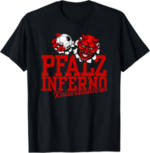 Football Lautern Verein Kaiserslautern Lautre Stadt Pfalz , black T-Shirt - T-Shirt | Black