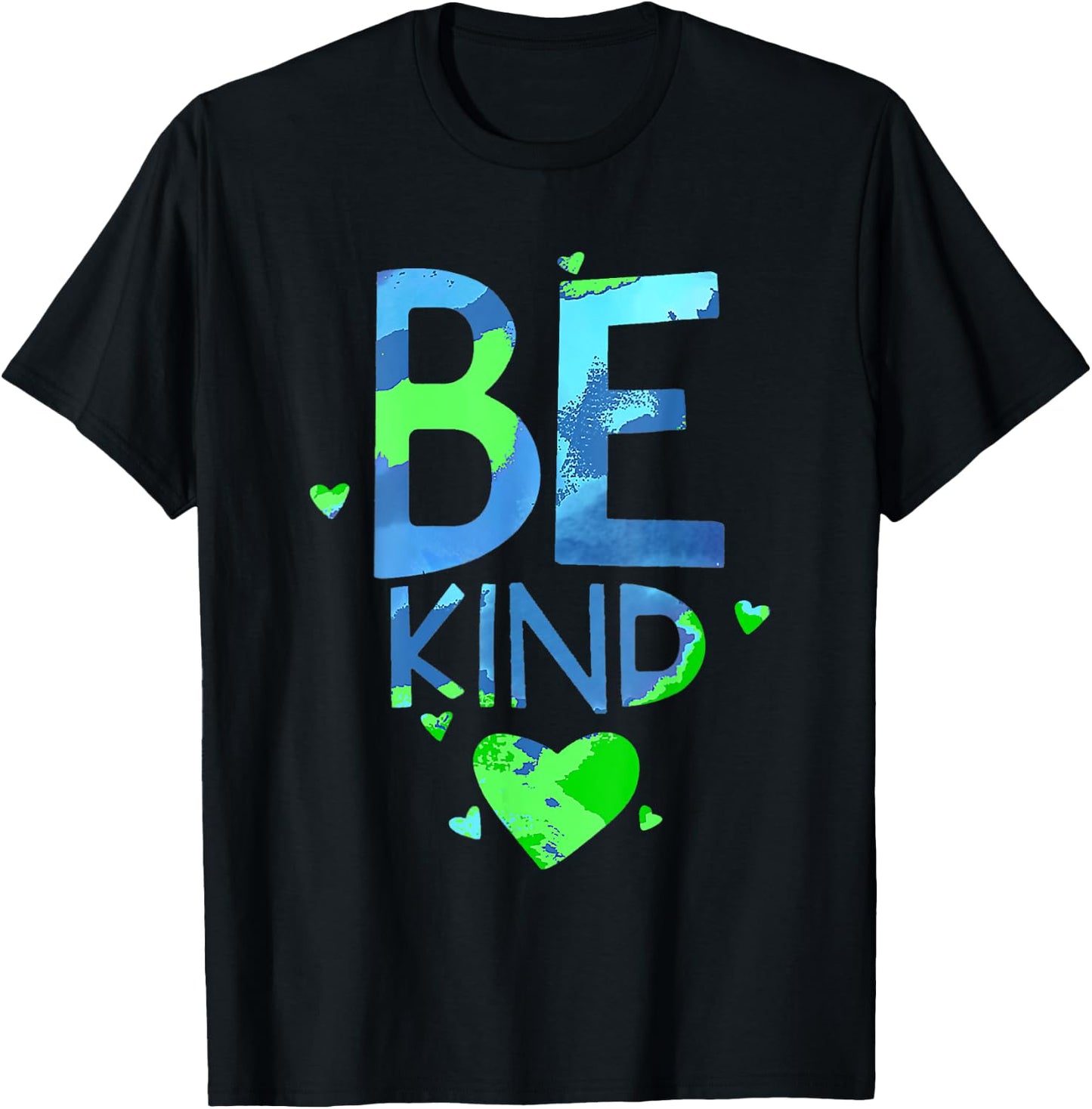 World Kindness Unity Day Anti-bullying Be Nice Kind Earth T-Shirt - T-Shirt | Black