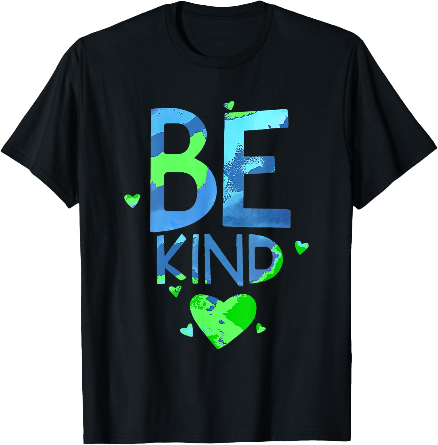 World Kindness Unity Day Anti-bullying Be Nice Kind Earth T-Shirt - T-Shirt | Black