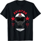 Top Gun Maverick Bob Aviator Helmet , Blue, S T-Shirt - T-Shirt | Black
