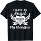 I Have an Angel in Heaven And I Call Him My Grandson Grief T-Shirt - T-Shirt | Black