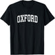 Oxford Ohio OH Vintage Athletic Sports Design T-Shirt - T-Shirt | Black