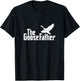 The Goosefather Goose Father Canada Geese Bird Watcher T-Shirt - T-Shirt | Black