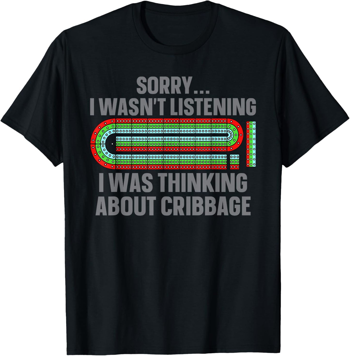 Cute Cribbage Design Women Card Game Cribbage Player T-Shirt - T-Shirt | Black