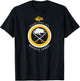 Buffalo Sabres Est 1970 Royal Officially Licensed T-Shirt - T-Shirt | Black