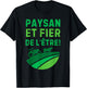 Peasant And Proud Of Being For Farmers And Farmers T-Shirt - T-Shirt | Black