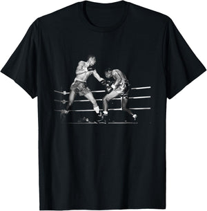 Sugar Ray Robinson V Randy Turpin Middleweight Boxing 1951 T-Shirt - T-Shirt | Black