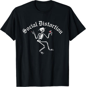 Official Social Distortion Skelly , black T-Shirt - T-Shirt | Black