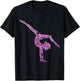 Gymnastics Children's Girls' T-Shirt - T-Shirt | Black