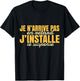 Humor Offset Punctuality Daily Humor Humor , Black, S T-Shirt - T-Shirt | Black