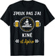 Je peux pas j'ai Kiné , Black, S T-Shirt - T-Shirt | Black